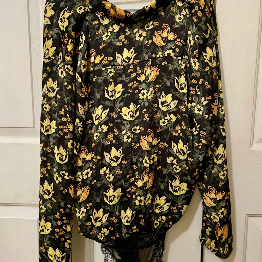 Intimately Free by Free People Elsa Floral bodysuit. - Picture 3 of 4